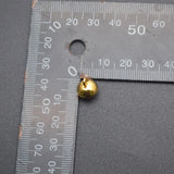 10pc Natural Pearl Button Shape Charms for Jewelry Necklace Making