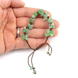 10pc Braided Stone Beads Bracelet Chakra Bangle Jewelry