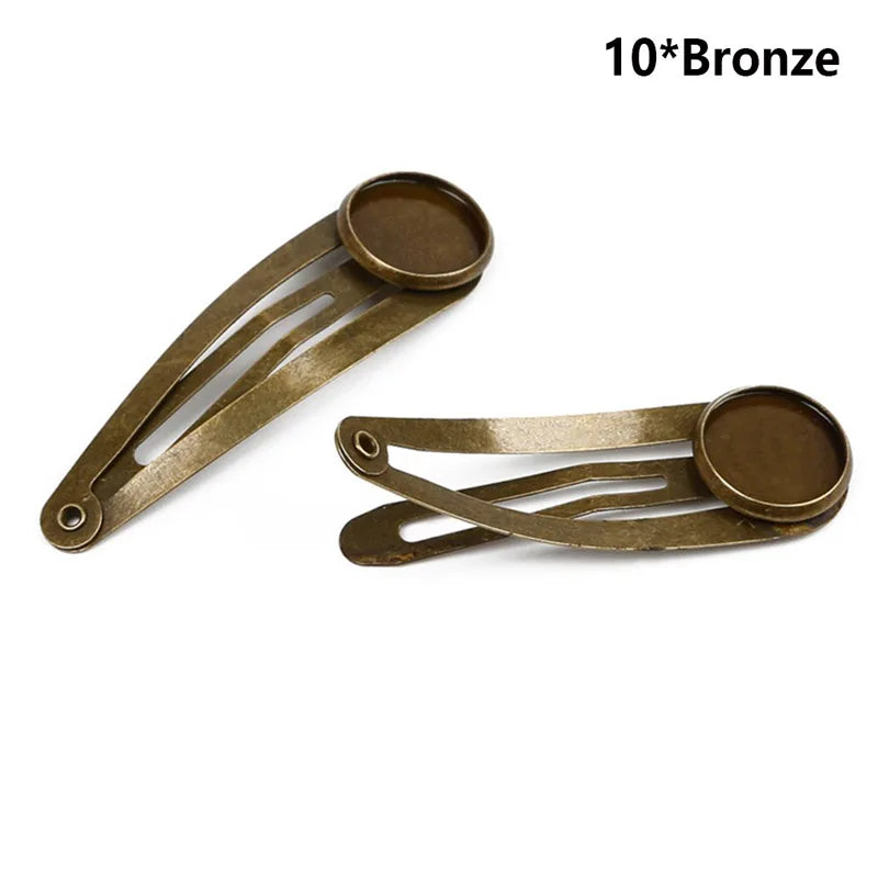 10pc Copper Hairpin Hair Clips Hair Styling Accessory