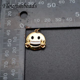 10pc Brass Charms Pendant for DIY Earrings 13x20mm