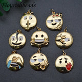10pc Brass Charms Pendant for DIY Earrings 13x20mm