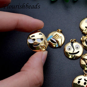 10pc Brass Charms Pendant for DIY Earrings 13x20mm