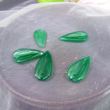 10pc Bamboo Leaf Gemstone Beads DIY Jewelry Making Natural Stone Beads