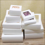 10pc Window Box Jewelry Packing Box Wedding Favors Decoration Party Supplies