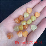 10pc Natural Jade Lucky Love Beads Bracelet DIY Chinese Necklace Jewellery