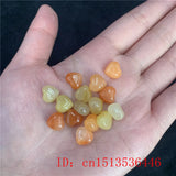 10pc Natural Jade Lucky Love Beads Bracelet DIY Chinese Necklace Jewellery