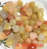 10pc Natural Jade Lucky Love Beads Bracelet DIY Chinese Necklace Jewellery