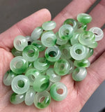 10pc Natural Green Jade 12mm Beads DIY Bracelet Bangle Jadeite Jewellery