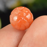 Natural Rose Jade Beads Bracelet DIY Hand Knitted Amulet Women