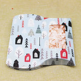 10pc DIY Pillow Box with Window Marbling Christmas Box Xmas Favors