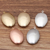 10pc Metal Filigree Aromatherapy Diffuser Perfume Locket Pendant