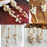 10pcs Baroque Petal Pearl Loose Beads for Jewelry Making