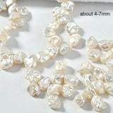 10pcs Baroque Petal Pearl Loose Beads for Jewelry Making