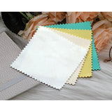 10pc Silver Polishing Cloth Soft Clean Wiping Cloth for Silver Jewelry