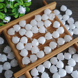 10pc Tulip Gem Stone Flower Bead Natural Stone Beads For Jewelry Making