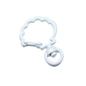 Shell Keychains Lobster Clasps Hooks Key Chain Rings DIY Trinkets