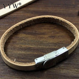 10pc Stainless Steel Magnetic Clasps Watch Band for Leather Cord Bracelet