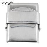 10pc Stainless Steel Magnetic Clasps Watch Band for Leather Cord Bracelet