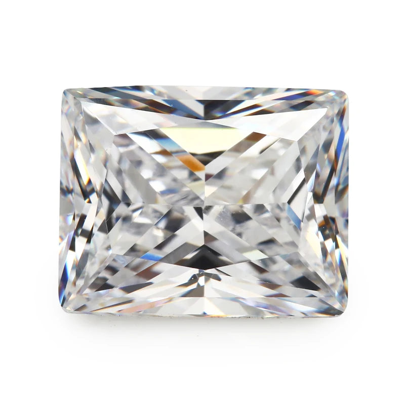 10pcs AAAAA Rect CZ Stones Princeses Cut for Jewelry
