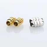 10pcs 10 * 20mm Magnetic Clasp Bracelet Necklace Buckle Leather Rope 6g