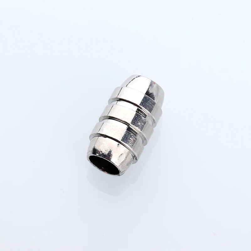 10pcs 10 * 20mm Magnetic Clasp Bracelet Necklace Buckle Leather Rope 6g