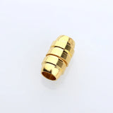 10pcs 10 * 20mm Magnetic Clasp Bracelet Necklace Buckle Leather Rope 6g
