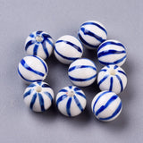 10pcs 10mm Porcelain Round Beads Jewelry Making DIY Bracelet Necklace Charm