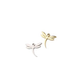 10pcs 10mm Stainless Steel Dragonfly Charm Pendant DIY Necklace