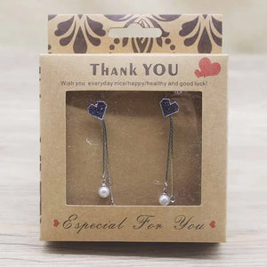 DIY Jewelry Display Box 10x10x2.5cm Party Favors Packaging Boxes