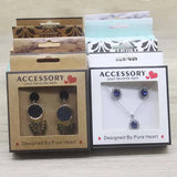 DIY Jewelry Display Box 10x10x2.5cm Party Favors Packaging Boxes