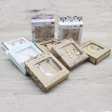 DIY Jewelry Display Box 10x10x2.5cm Party Favors Packaging Boxes