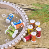 10pcs 10x20mm Potato Chips Resin Charms Pendant DIY Earring Keychain Jewelry Mak