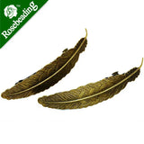 10pcs Feather Bezel Hairpin Barrette Bobby Pin