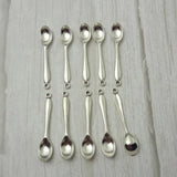 10pcs Antique Silver Spoon Charms for Necklace DIY Jewelry Making