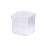 10pcs 120ml Plastic Containers with Lid Cap for Jewelry Beads Storage