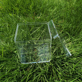 10pcs 120ml Plastic Containers with Lid Cap for Jewelry Beads Storage