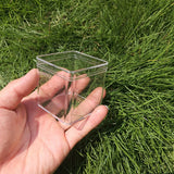10pcs 120ml Plastic Containers with Lid Cap for Jewelry Beads Storage