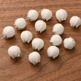 10pcs 12mm Flower Lampwork Beads DIY Glass Beads For Jewelry Making