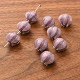 10pcs 12mm Flower Lampwork Beads DIY Glass Beads For Jewelry Making