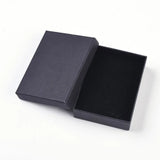 Square Paper Cardboard Bracelet Boxes for Jewelry 9x7x3cm