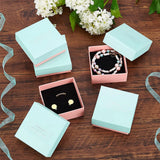 Square Paper Cardboard Bracelet Boxes for Jewelry 9x7x3cm