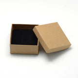 Square Paper Cardboard Bracelet Boxes for Jewelry 9x7x3cm
