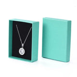 Square Paper Cardboard Bracelet Boxes for Jewelry 9x7x3cm