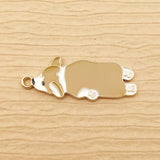10pcs Enamel Dog Charm for Jewelry Making DIY Earring Pendant Bracelet Necklace