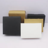 10pcs White/Leather/Black Candy Boxes 13.5x5x3.7cm & 12x12x4.5cm