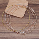 10pcs Metal Brass Choker Collar Necklace Jewelry Setting for Women
