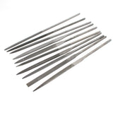 10pcs 140mm Metal Files Set Flat Triangle Round Square Half-Round