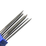 10pcs 140mm Metal Files Set Flat Triangle Round Square Half-Round