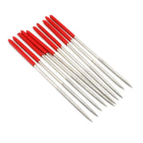 10pcs 140mm Round Diamond Needle File Set for Polishing Carving Wood Rasp