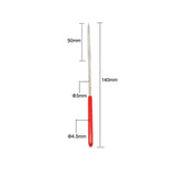 10pcs 140mm Round Diamond Needle File Set for Polishing Carving Wood Rasp